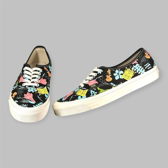VANS Shoes SpongeBob SquarePants Men 11 ComfyCush Authentic AlohaBob Nickelodeon - Picture 1 of 14